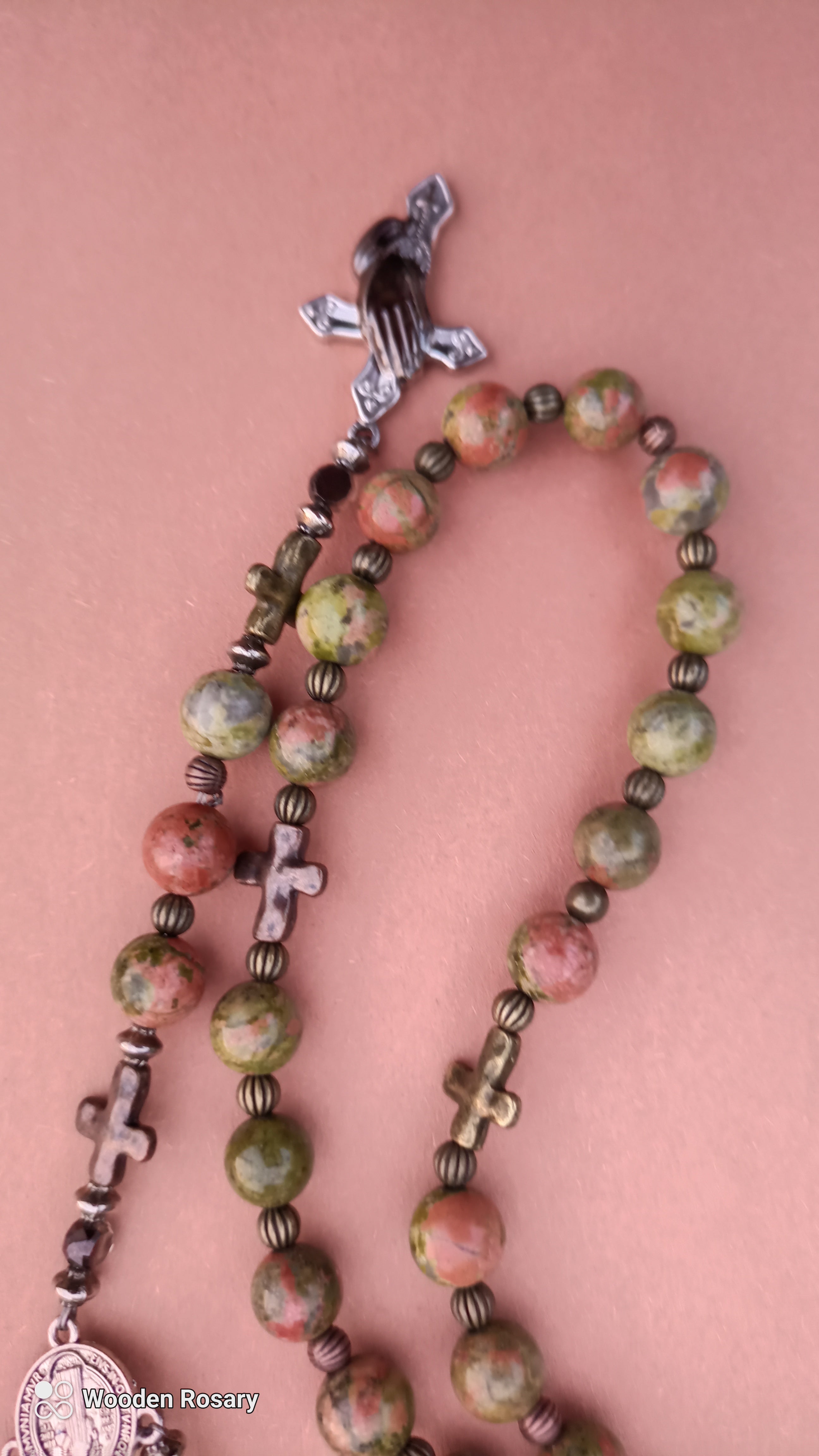 Bronze praying hands