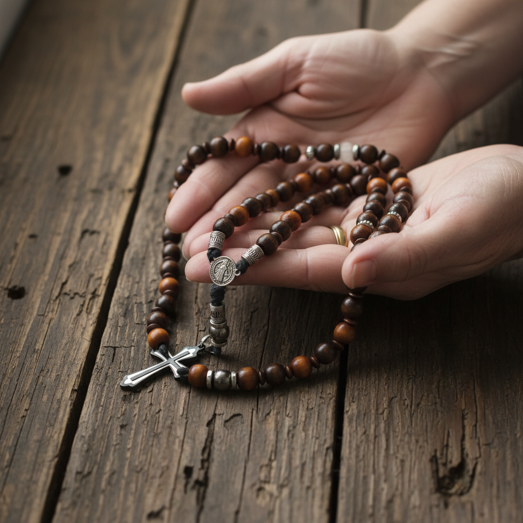 Dark Wood Rosary