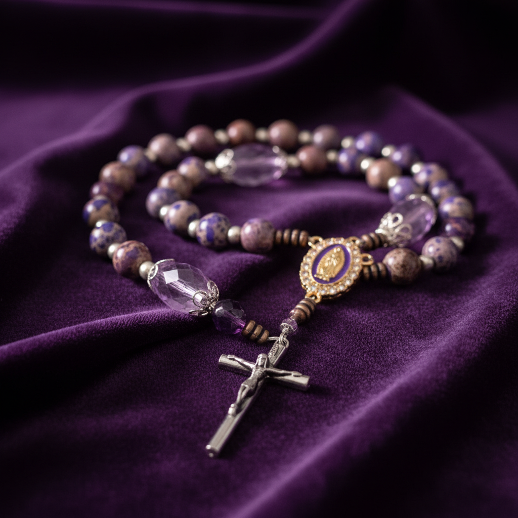 Violet Imperial w/ St. Marys medallion