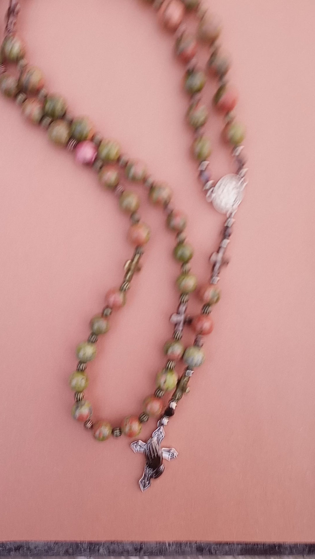 Bronze praying hands