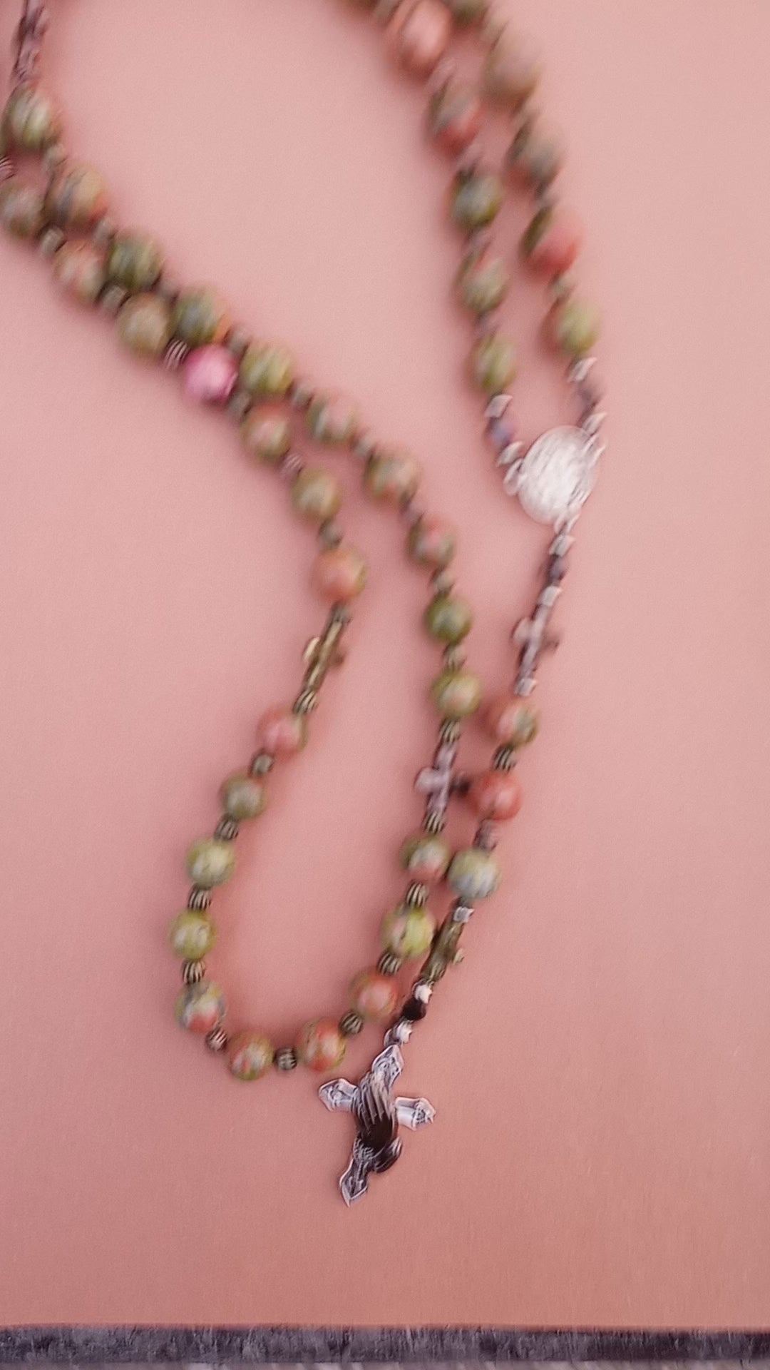 Bronze praying hands