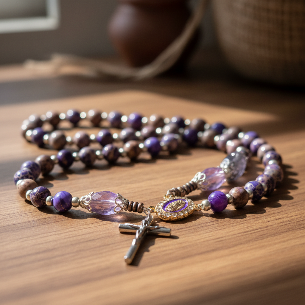 Violet Imperial w/ St. Marys medallion